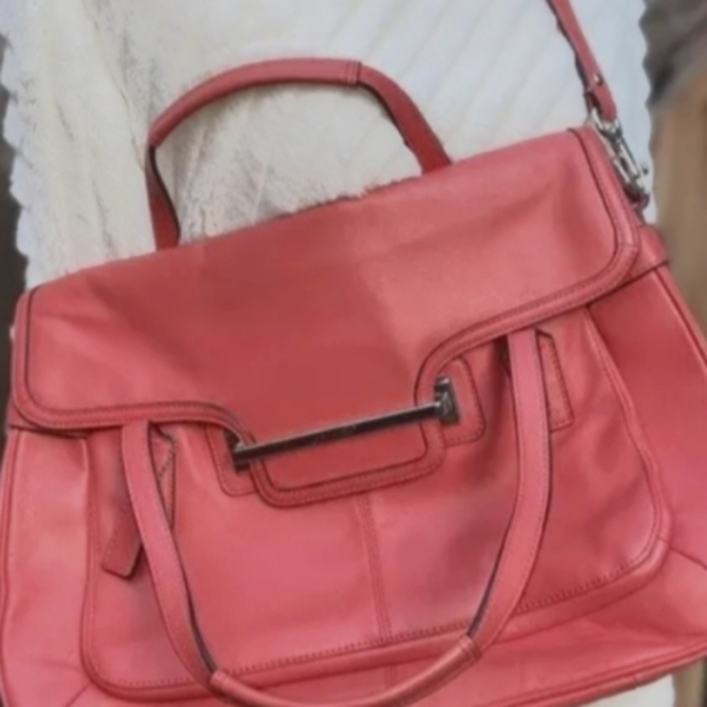 COACH Taylor Marin Handbag Pink Crossbody Srp NWOT